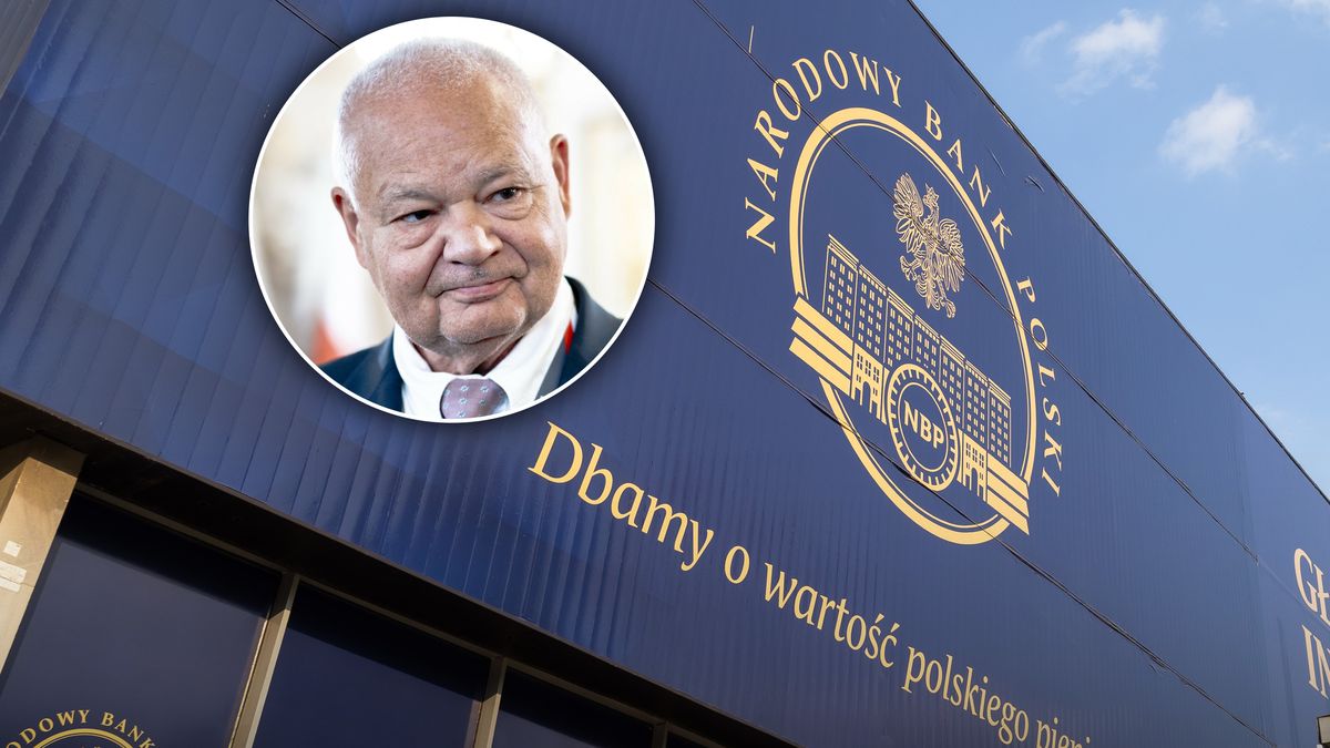 Szef NBP Adam Glapiński.