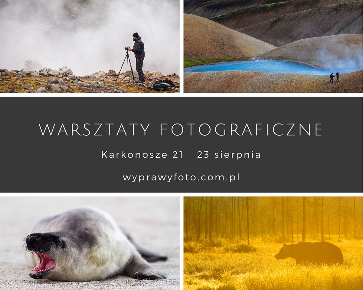 Marcin Dobas zaprasza na warsztaty fotograficzne w Karkonoszach