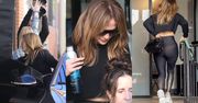 Naturalna Jennifer Lopez z KOSMICZNIE drogą torebką w dłoni czmycha przed paparazzi na siłownię. ZASTAWILI dla niej budynek (ZDJĘCIA)