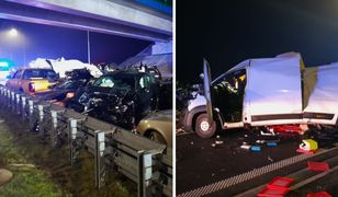 Karambol na S19. Policja pokazała zdjęcia