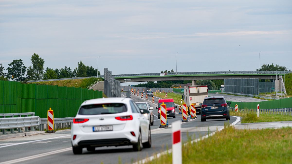 Udostępniona druga jezdnia drogi ekspresowej S7 Napierki - Płońsk