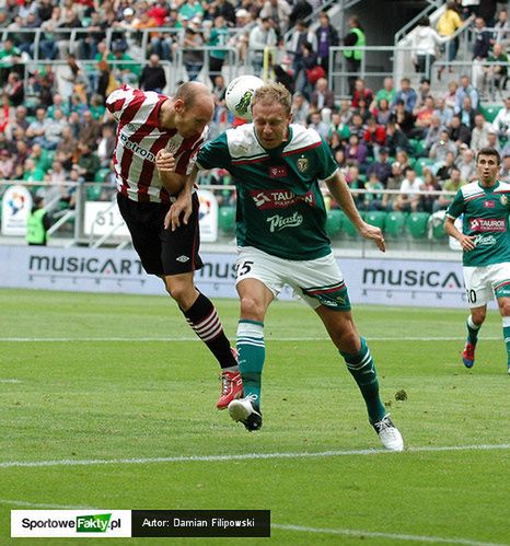 Rafał Grodzicki w barwach Śląska Wrocław