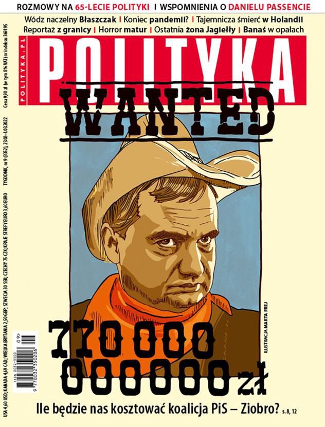 Okładka Tygodnika Polityka