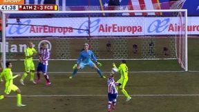 Atletico - Barcelona 2:3: Drugi gol Neymara, ale wcześniej...