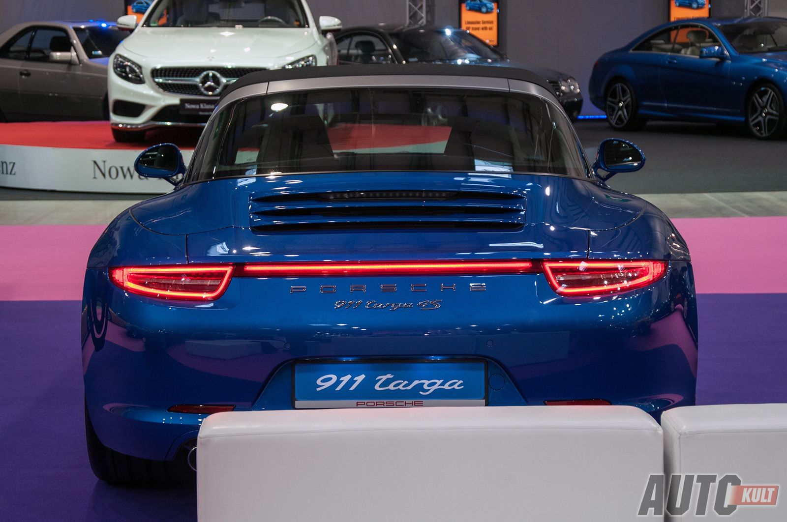 Porsche 911 Targa na targach Auto Nostalgia 2014 - galeria zdjęć 27