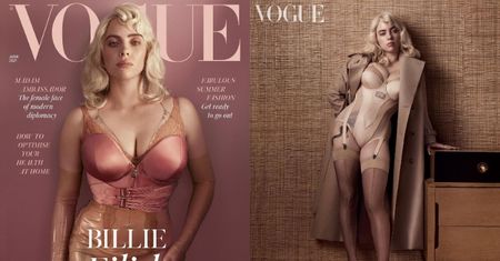 Billie Eilish zaskakuje i ZACHWYCA w odważnej sesji dla brytyjskiego "Vogue'a" (ZDJĘCIA)