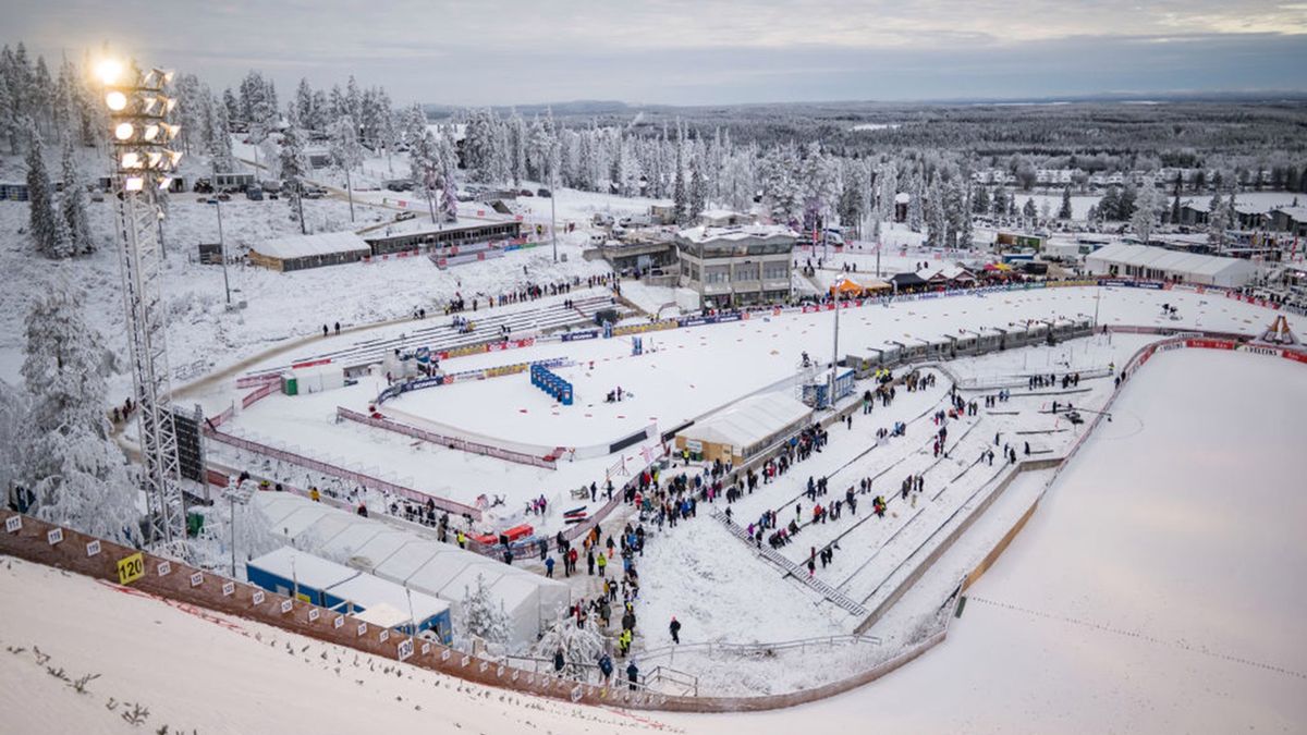 Getty Images / Kevin Voigt/DeFodi Images / Na zdjęciu: trybuny pod Rukatunturi