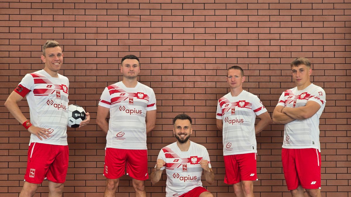 Materiały prasowe / Polski Futnet / Na zdjęciu: reprezentanci Polski