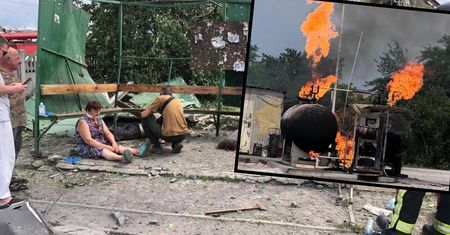 Atak na wioskę w obwodzie zaporoskim. Dwie osoby zginęły