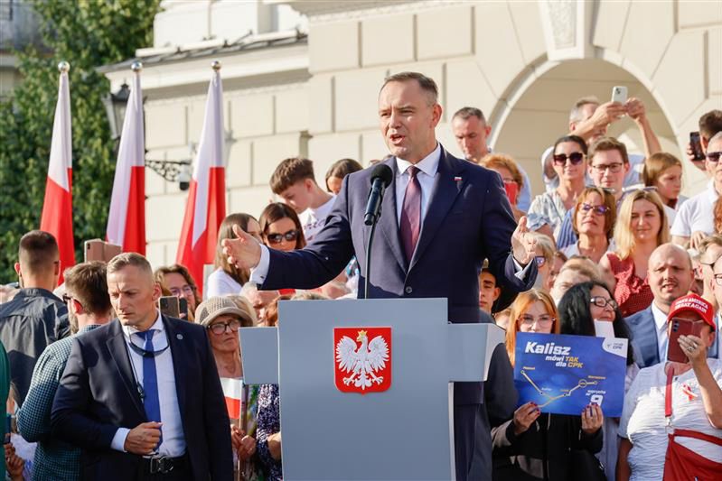 Prezydent Nawrocki kieruje do Sejmu swój projekt ustawy ws. CPK