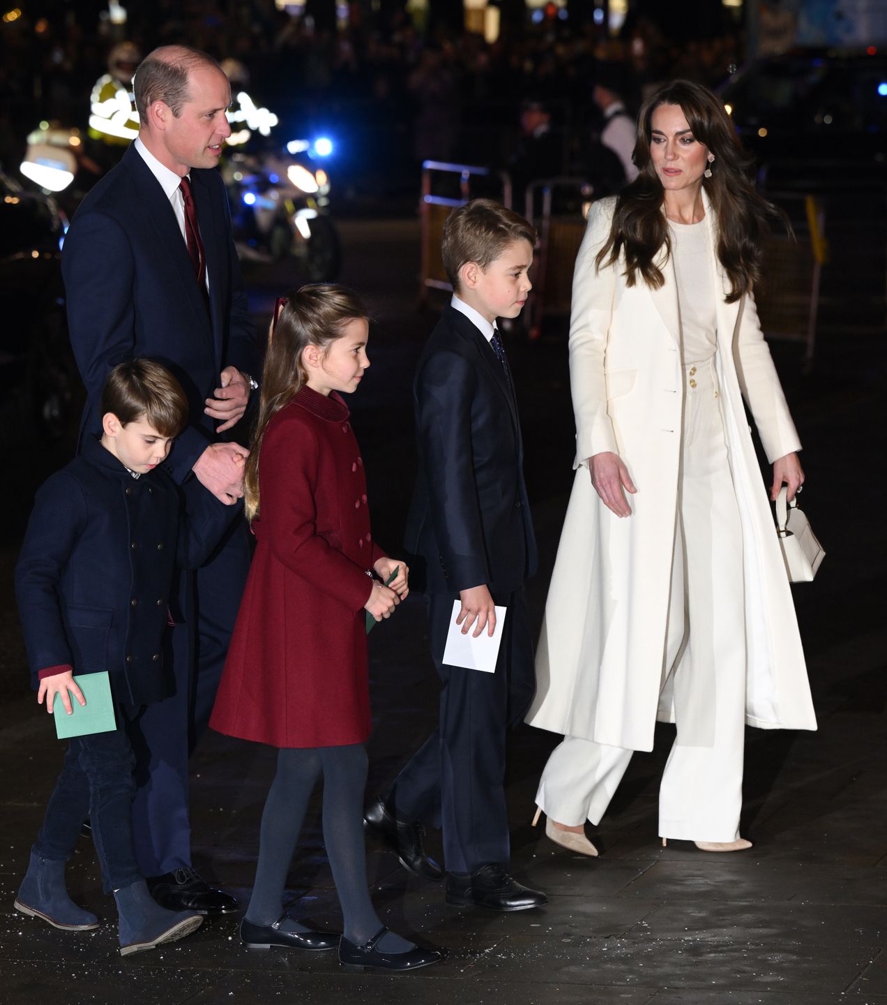 Książę WIlliam i księżna Kate z dziećmi