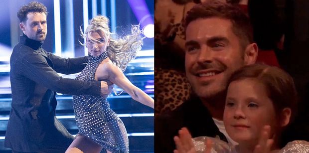 Odmieniony Zac Efron kibicował młodszemu bratu na widowni "Tańca z Gwiazdami". Metamorfoza na plus? (FOTO)