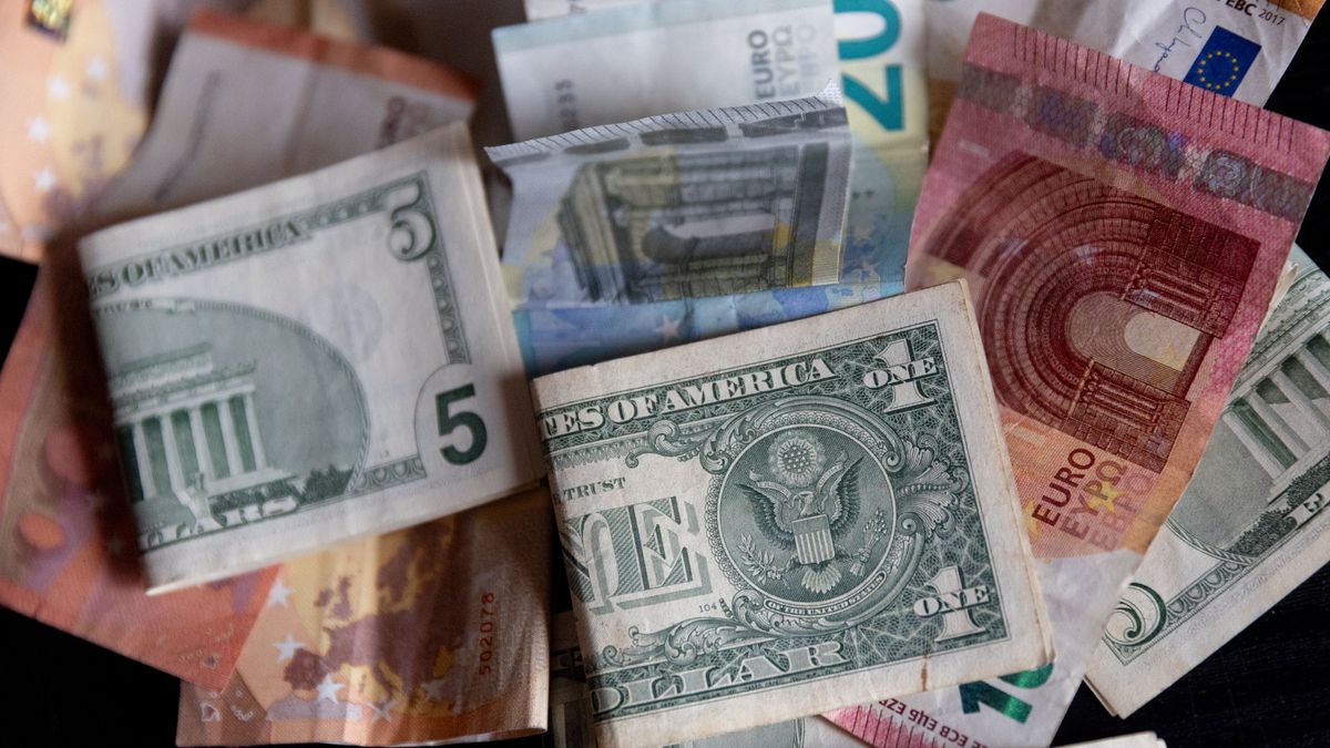 MADRID, SPAIN - JANUARY 09: Various banknotes and dollars, on January 9, 2024, in Madrid, Spain. During 2023, 65% of the population made use of cash for the main payment of purchases in physical stores in Spain, according to one of the main conclusions of the 'Study on Cash Usage Habits' of 2023, prepared by the Bank of Spain. The study details that its demand is conditioned by several factors: the availability of alternative means of payment, preferences for use, ease of access and degree of acceptance. (Photo By Eduardo Parra/Europa Press via Getty Images)