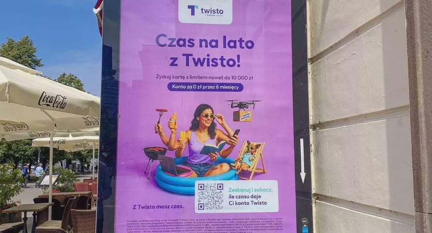 Twisto z kampanią  „Czas na lato”. Wykorzystano badanie eye-trackingowe i AI