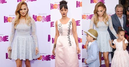 Rihanna i Jennifer Lopez z dziećmi! (ZDJĘCIA)