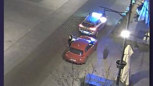 Łódź: Nieudana ucieczka kierowcy BMW. Zignorował zakaz ruchu i próbował zbiec do monopolowego