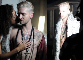 Tokio Hotel WRACA! Bill Kaulitz chwali się klatą... (WIDEO)