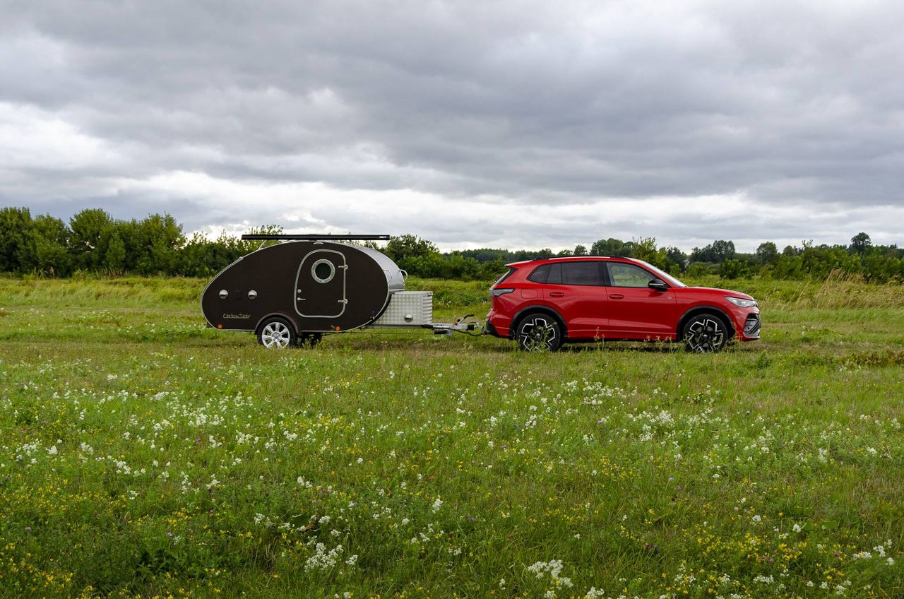 VW Tiguan and CarbonTear turned out to be a great duo that you can confidently take to the river, lake, or just light off-road terrain.