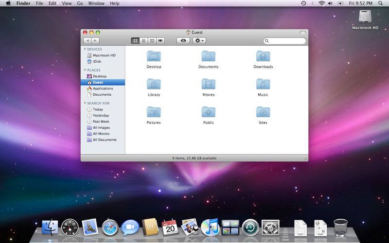 Mac OS X 10.5 - pierwsza rewolucja w interfejsie i sporo ulepszeń pod maską