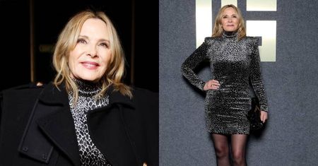 68-letnia Kim Cattrall W MINI wdzięczy się na pokazie w Paryżu