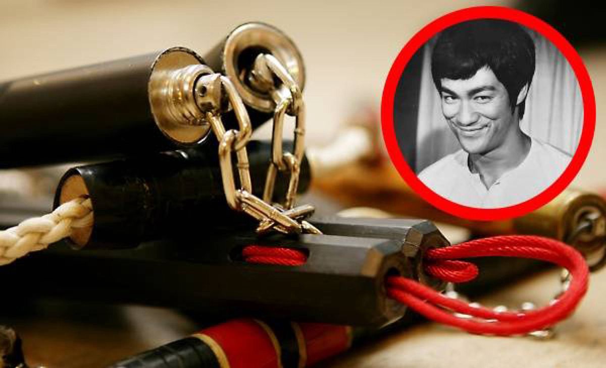 Nunczaku - broń, którą rozsławił Bruce Lee