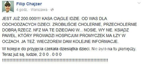 Filip Chajzer (fot. Facebook)