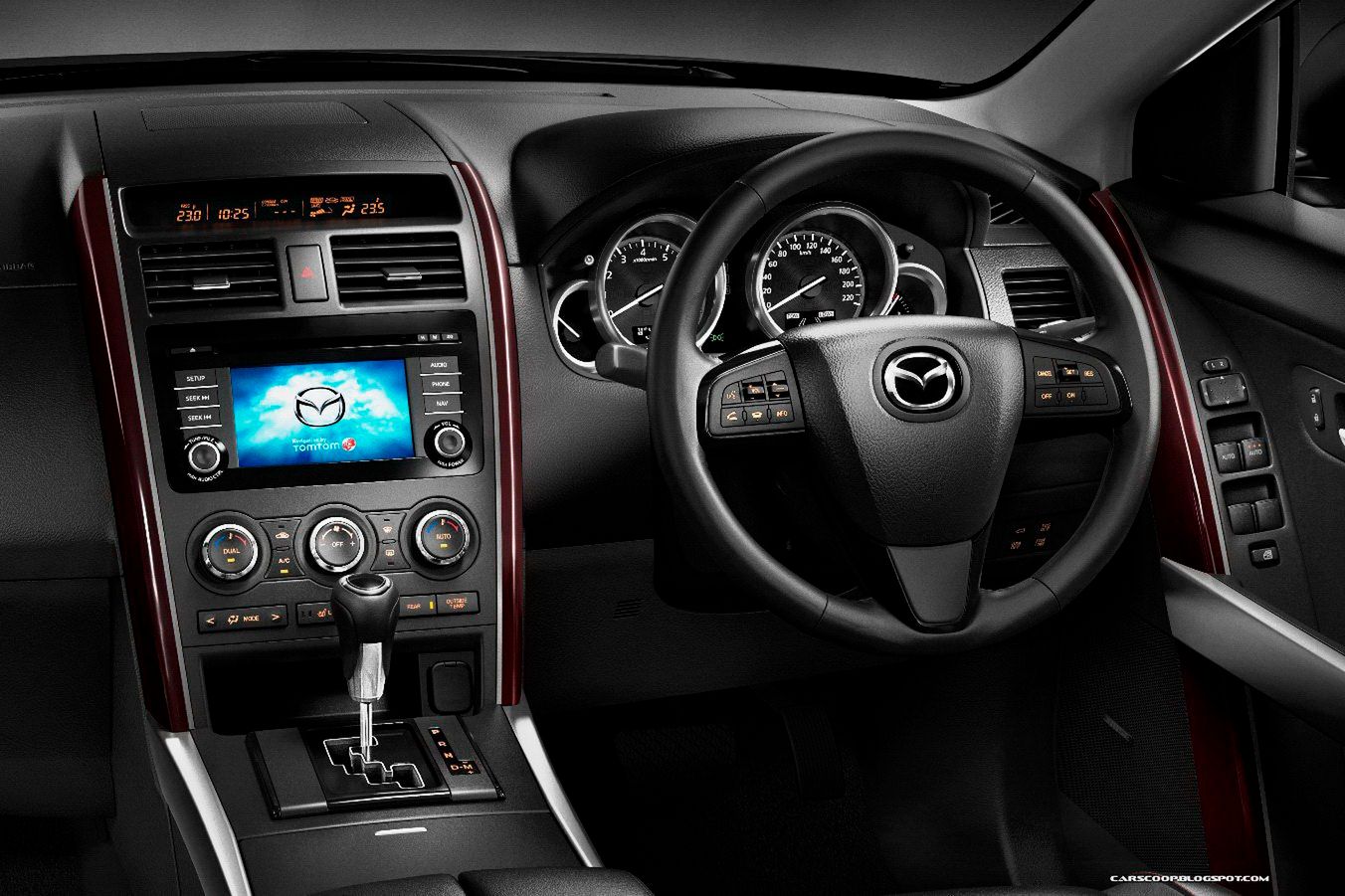 Mazda today unveiled New-Look CX-9 at the 2012 Australian International Motor Show in Sydney.