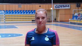 Dunja Tasić na testach w Vistalu Gdynia