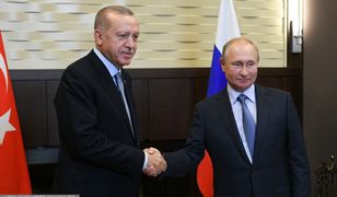 Recep Tayyip Erdogan i Władimir Putin 