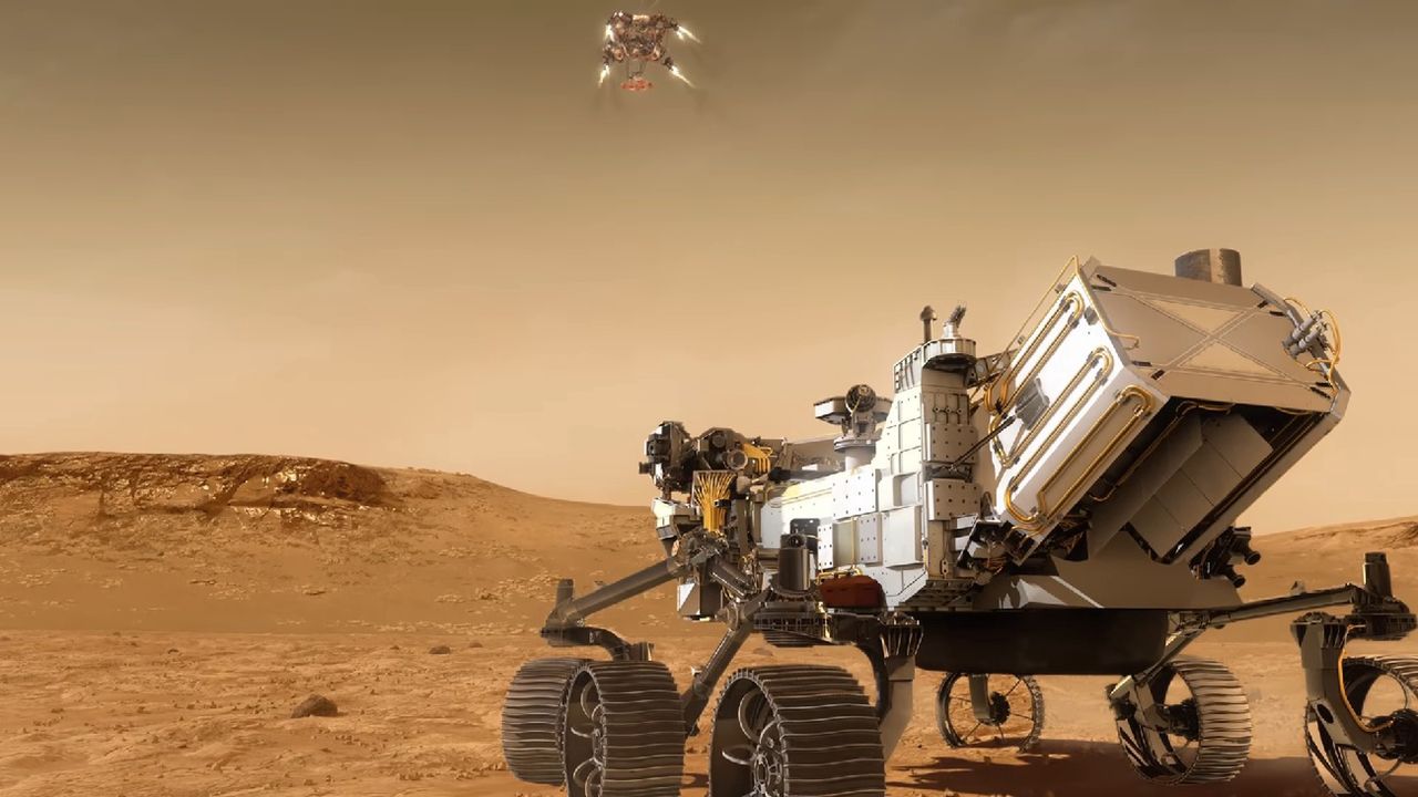 Mars 2020. Łazik Perseverance wylądował na Czerwonej Planecie