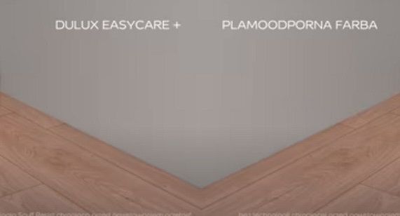 Dulux „odporny na plamy i przetarcia” (wideo)