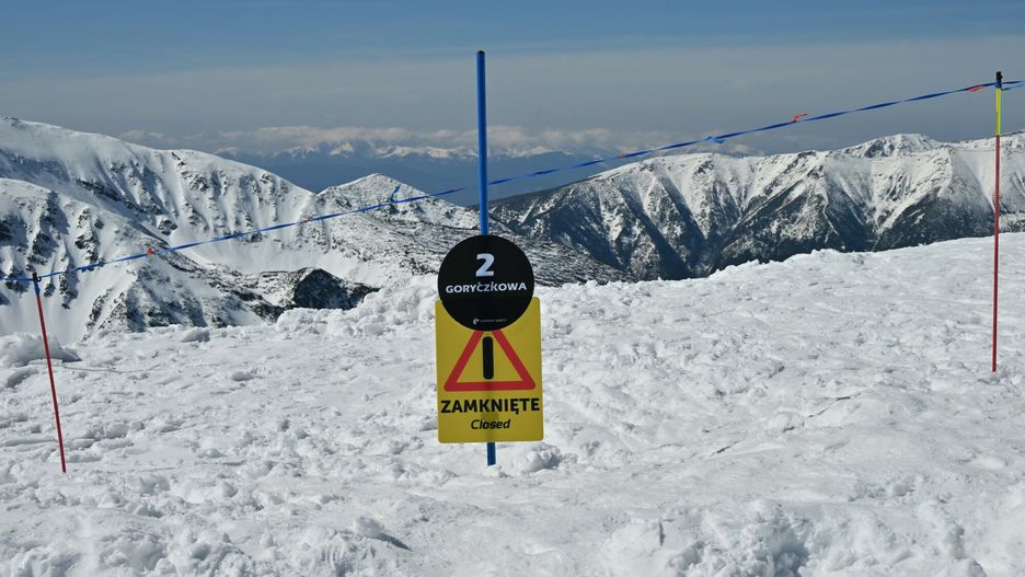 Zima na Kasprowym Wierchu