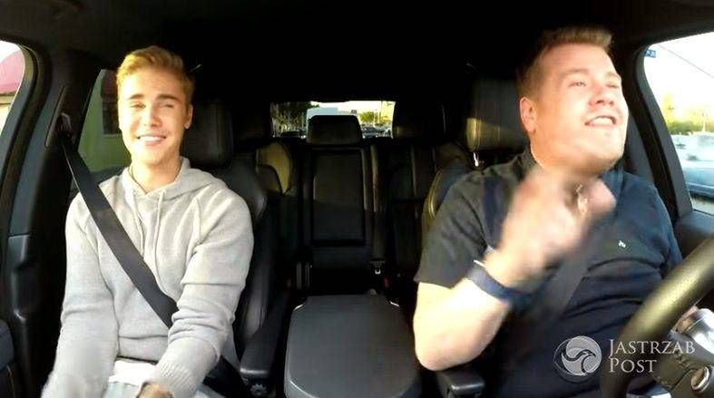 Justin Bieber śpiewa swoje piosenki