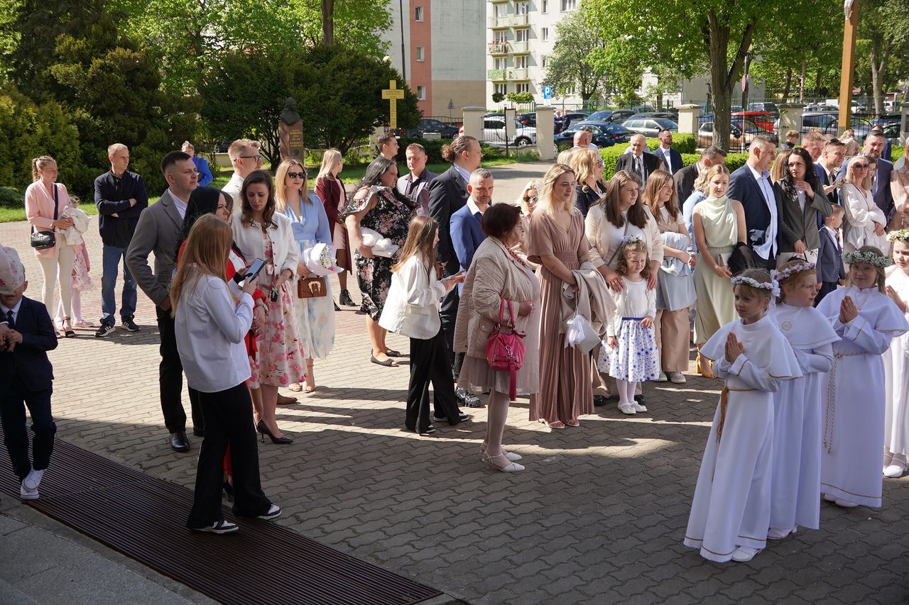 Pierwsza Komunia Święta w Parafii  pw. Świętej Rodziny w Pile