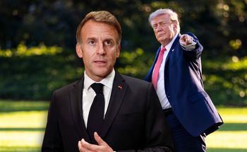 "Głupie komentarze". Macron nawiązał do słów Trumpa i Netanjahu