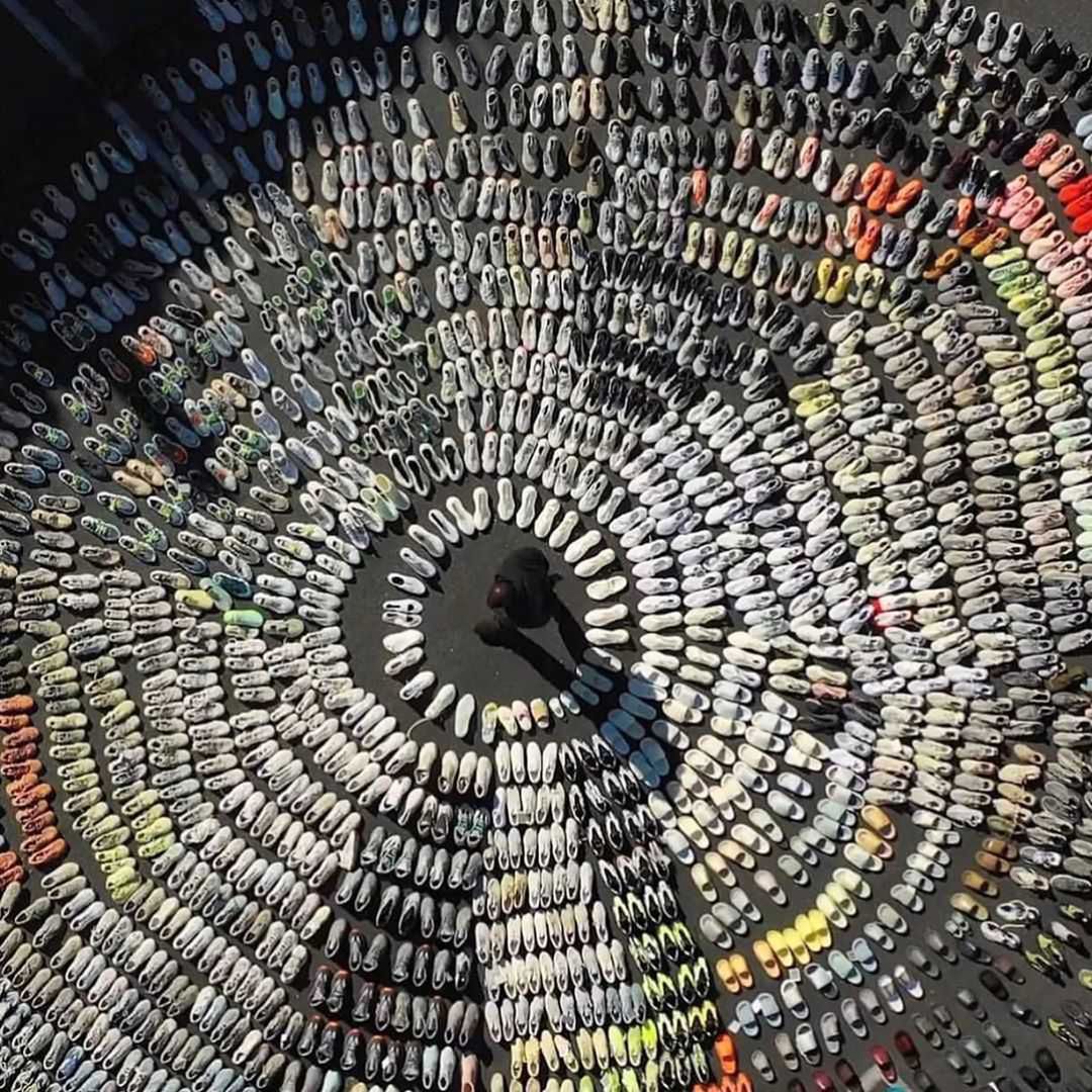 Kanye West buty Yeezy - Instagram