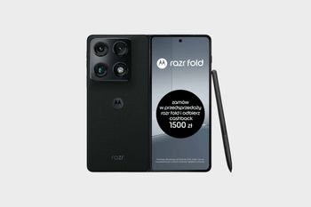 Motorola razr fold 5G w przedsprzedaży w Play. Składany smartfon z cashbackiem 1500 zł