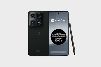 Motorola razr fold 5G w przedsprzedaży w Play. Składany smartfon z cashbackiem 1500 zł