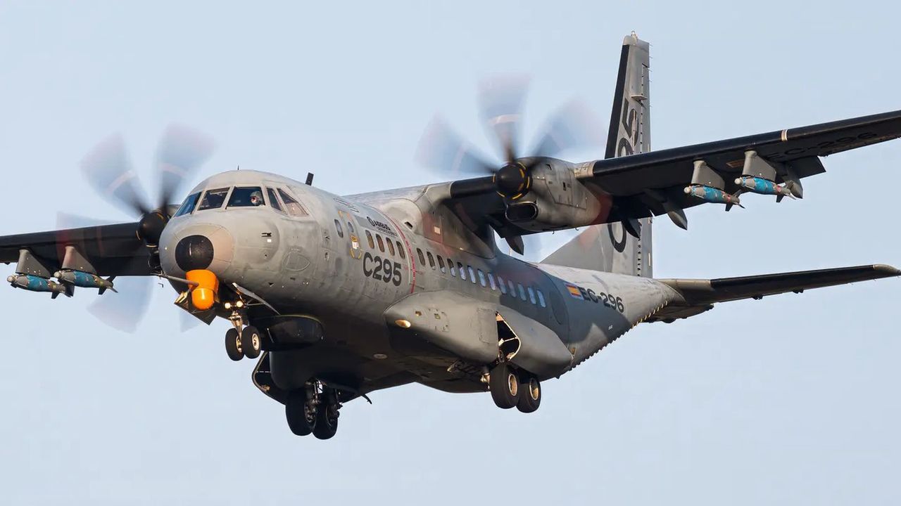 C-295 in flight, illustrative photo