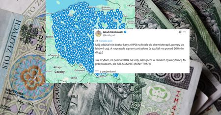 Burza wokół KPO. Szpital nie dostał pieniędzy, lekarz wściekły