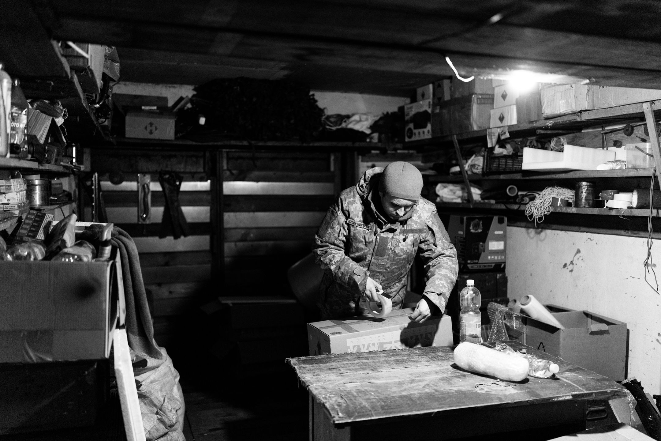 Piechota w pobliżu Pokrowska