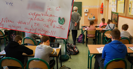 Zamiast oceny otrzymała komentarz. Nietypowy gest nauczycielki