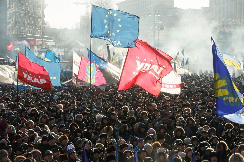 Rewolucja na Ukrainie. Wielki biznes powstrzymuje władze od przemocy