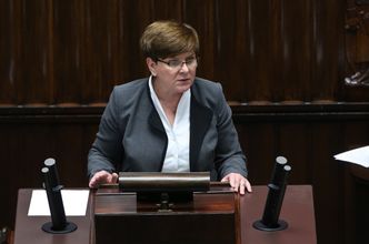 Silne wahania na rynku po expose premier Szydło