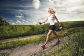 Trening nordic walking