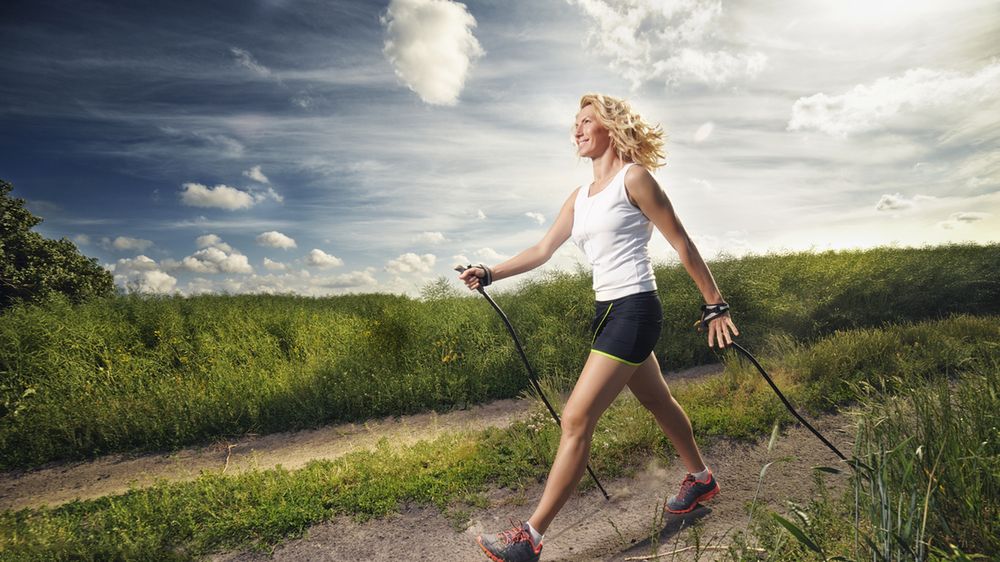 Trening nordic walking