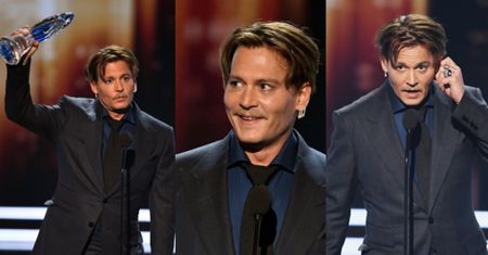 Johnny Depp na People's Choice Awards: "Trwaliście przy mnie w złych czasach"