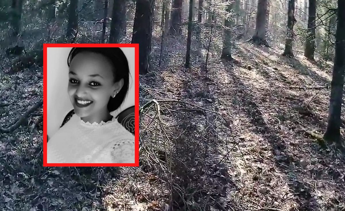 Miejsce, w którym znaleziono ciało 28-letniej Etiopki