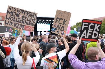 Protesty w Niemczech przed wyborami. "Zdelegalizować AfD"