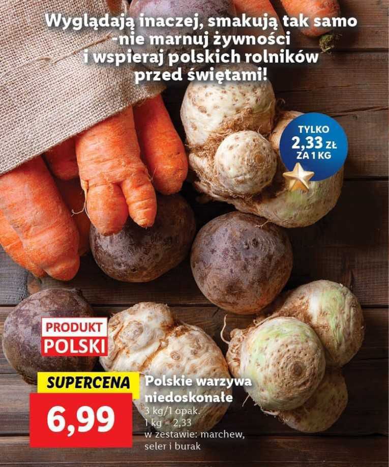 Lidl sprzedaje "warzywa niedoskonałe"